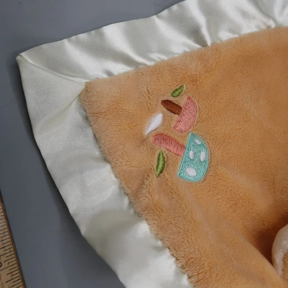 Douglas Baby Fox Woodland Lovey Security Blanket‎ Mushrooms Lovie Orange Infant